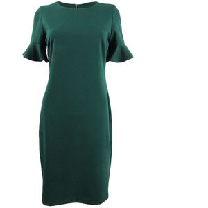 Calvin Klein Dresses Calvin Klein Womens Seamed Scuba Crepe